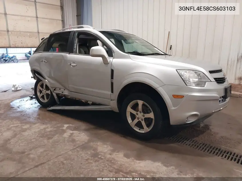 2012 Chevrolet Captiva Sport Fleet Ltz VIN: 3GNFL4E58CS603103 Lot: 45507378