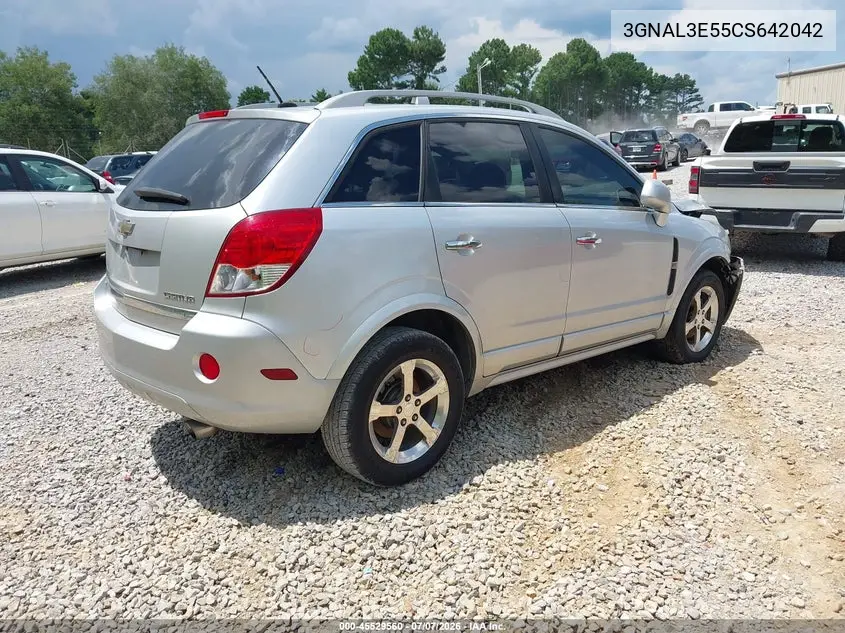 2012 Chevrolet Captiva Sport Lt VIN: 3GNAL3E55CS642042 Lot: 45529560