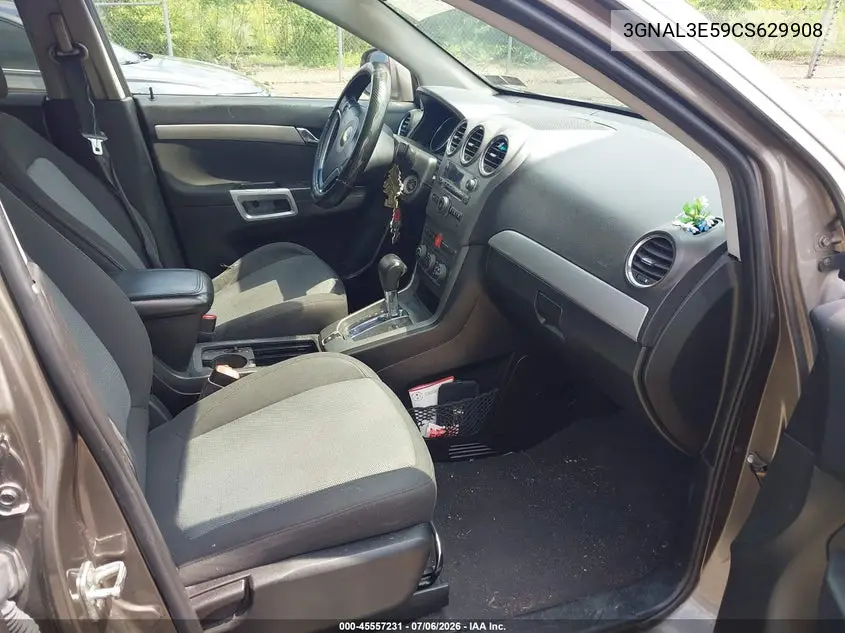 2012 Chevrolet Captiva Sport Lt VIN: 3GNAL3E59CS629908 Lot: 45557231