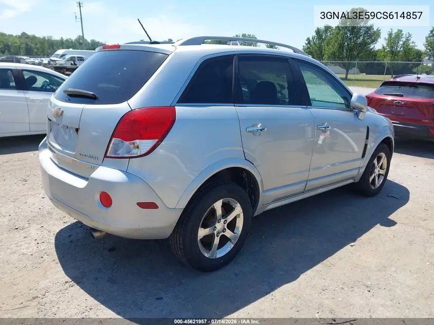 2012 Chevrolet Captiva Sport Lt VIN: 3GNAL3E59CS614857 Lot: 45621957