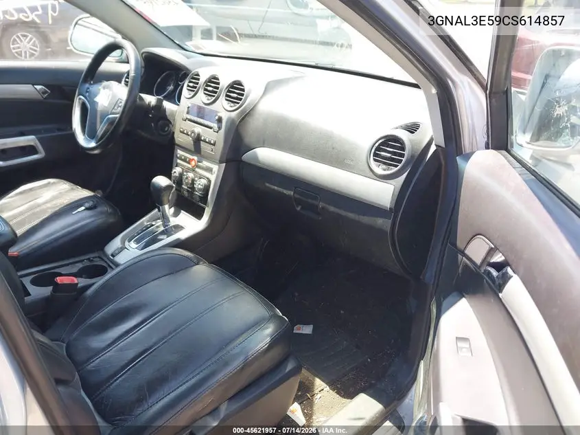 2012 Chevrolet Captiva Sport Lt VIN: 3GNAL3E59CS614857 Lot: 45621957