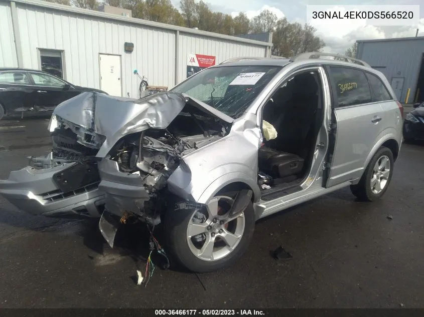 2013 Chevrolet Captiva Sport Ltz VIN: 3GNAL4EK0DS566520 Lot: 36466177