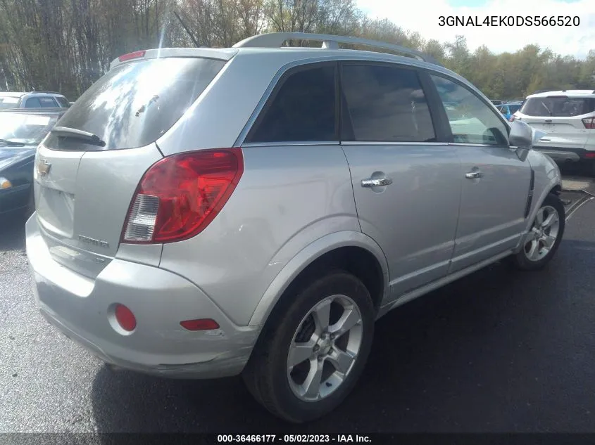 2013 Chevrolet Captiva Sport Ltz VIN: 3GNAL4EK0DS566520 Lot: 36466177