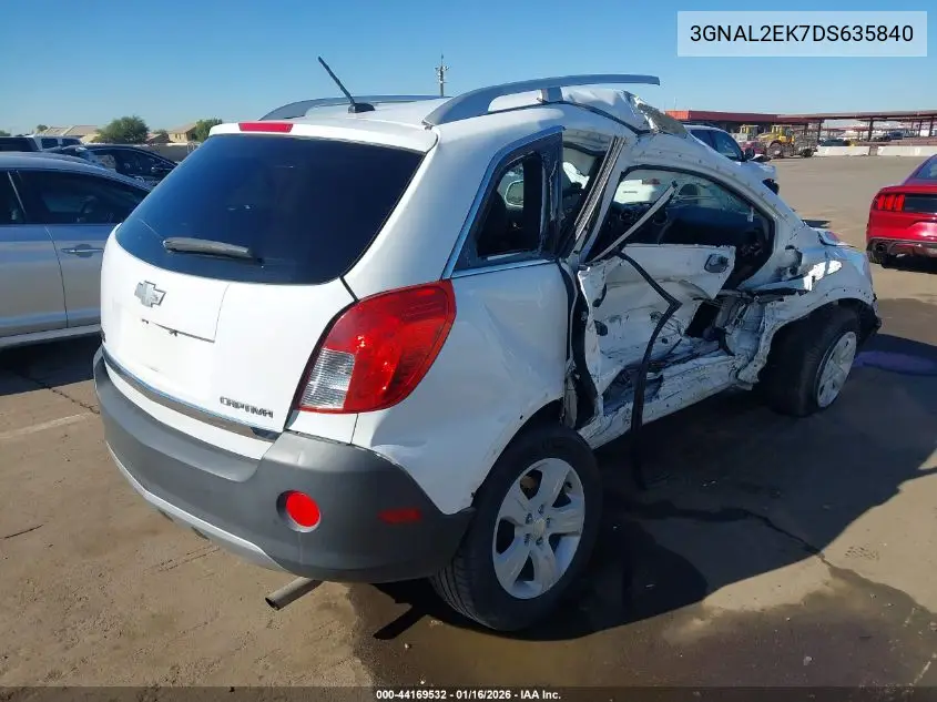 2013 Chevrolet Captiva Sport 2Ls VIN: 3GNAL2EK7DS635840 Lot: 44169532