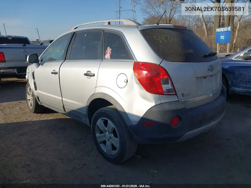 2013 Chevrolet Captiva Sport 2Ls VIN: 3GNAL2EK7DS639581 Lot: 44203183