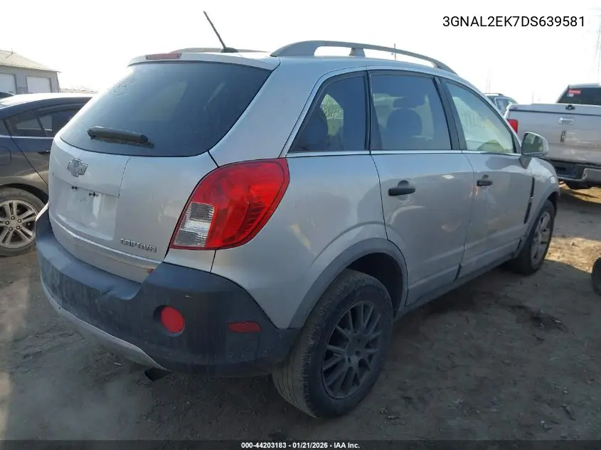 2013 Chevrolet Captiva Sport 2Ls VIN: 3GNAL2EK7DS639581 Lot: 44203183