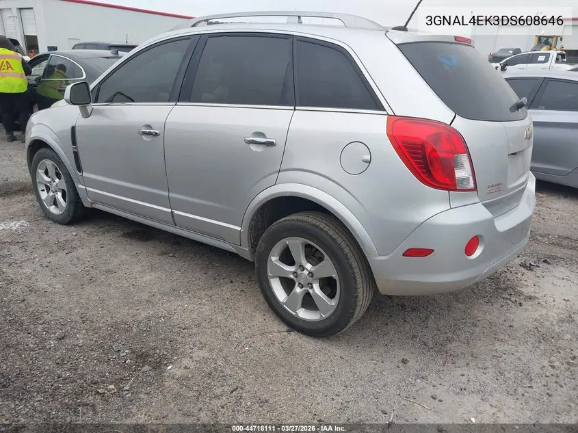 2013 Chevrolet Captiva Sport Ltz VIN: 3GNAL4EK3DS608646 Lot: 44718111