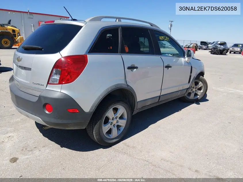 2013 Chevrolet Captiva Sport 2Ls VIN: 3GNAL2EK7DS620058 Lot: 44793204