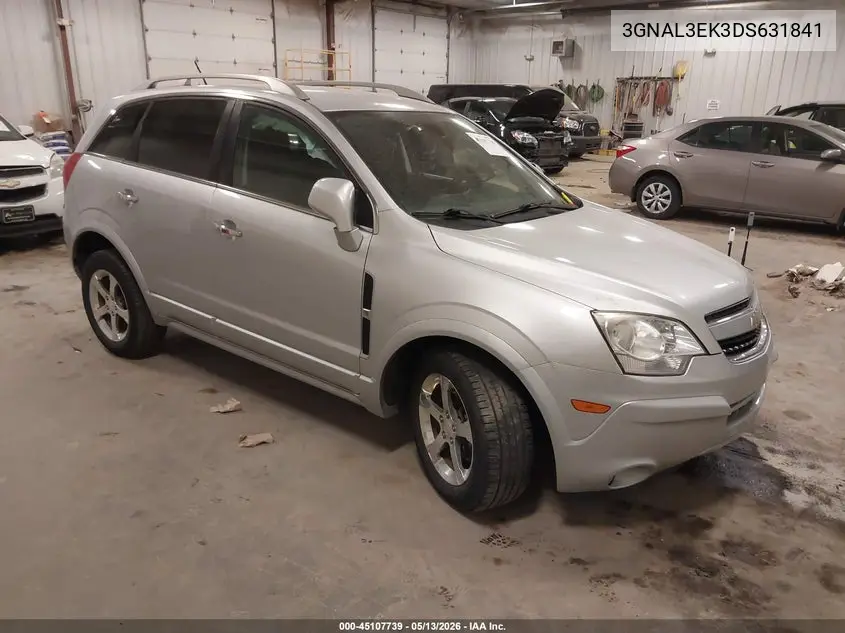 2013 Chevrolet Captiva Sport Lt VIN: 3GNAL3EK3DS631841 Lot: 45107739