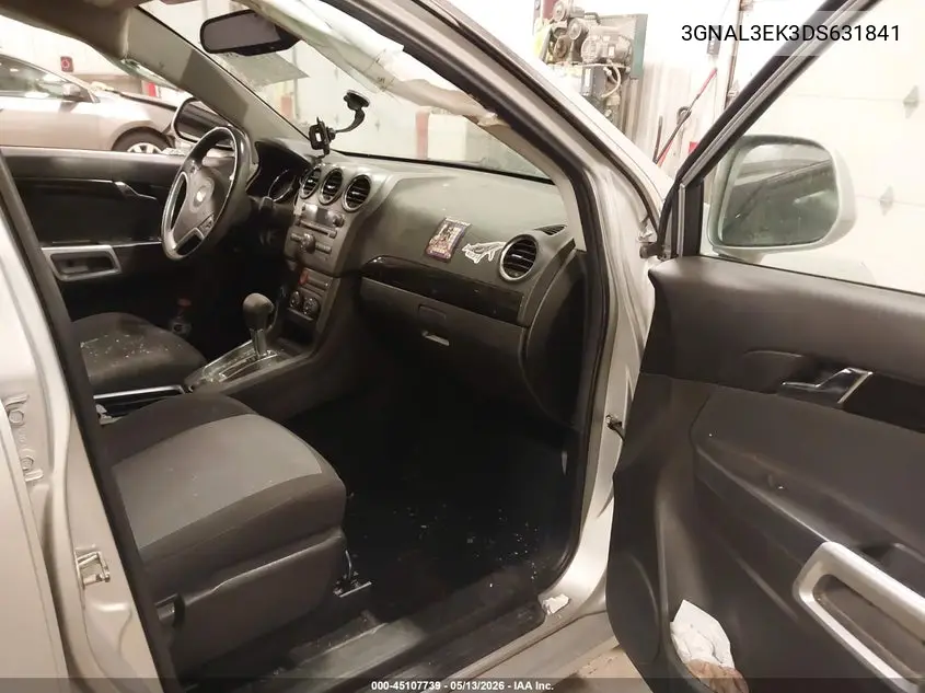 2013 Chevrolet Captiva Sport Lt VIN: 3GNAL3EK3DS631841 Lot: 45107739