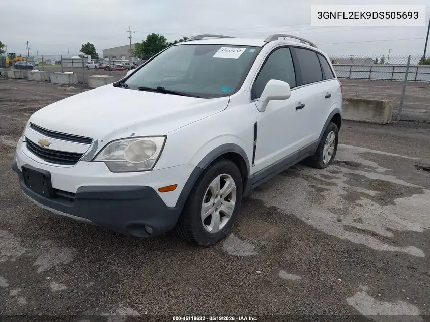 2013 Chevrolet Captiva Sport 2Ls VIN: 3GNFL2EK9DS505693 Lot: 45118632