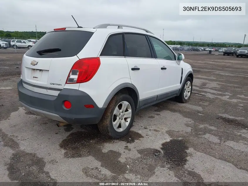 2013 Chevrolet Captiva Sport 2Ls VIN: 3GNFL2EK9DS505693 Lot: 45118632