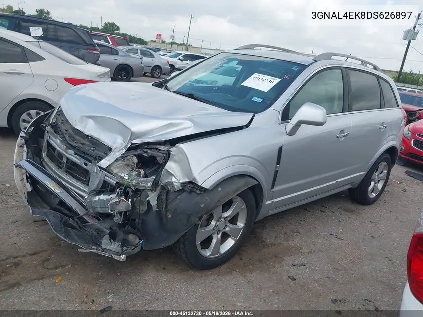 2013 Chevrolet Captiva Sport Ltz VIN: 3GNAL4EK8DS626897 Lot: 45132730