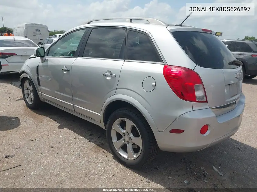 2013 Chevrolet Captiva Sport Ltz VIN: 3GNAL4EK8DS626897 Lot: 45132730