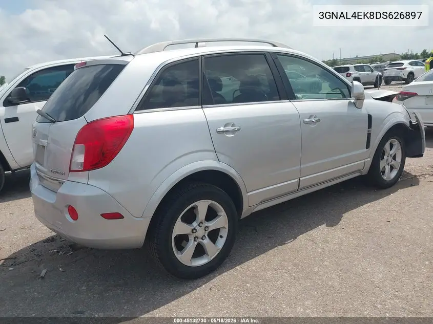 2013 Chevrolet Captiva Sport Ltz VIN: 3GNAL4EK8DS626897 Lot: 45132730