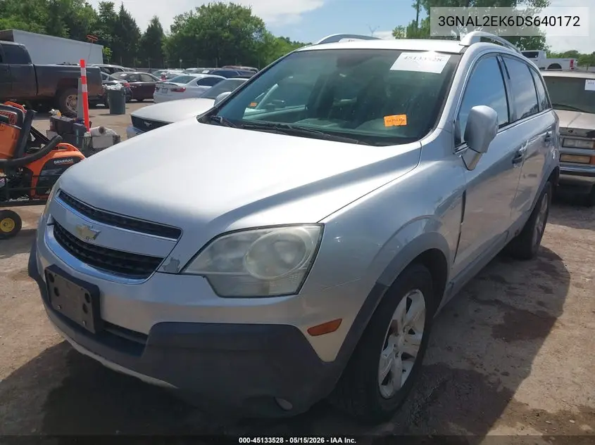 2013 Chevrolet Captiva Sport 2Ls VIN: 3GNAL2EK6DS640172 Lot: 45133528