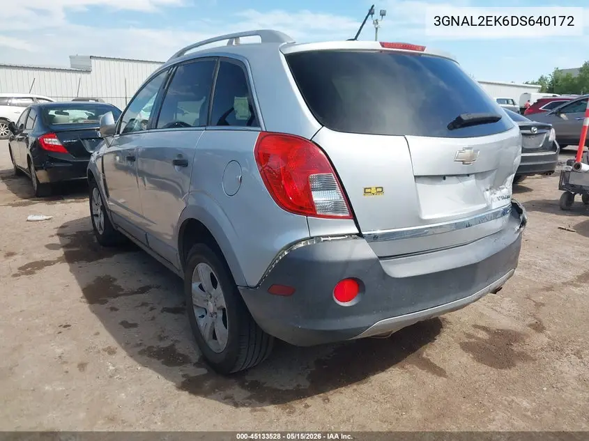 2013 Chevrolet Captiva Sport 2Ls VIN: 3GNAL2EK6DS640172 Lot: 45133528