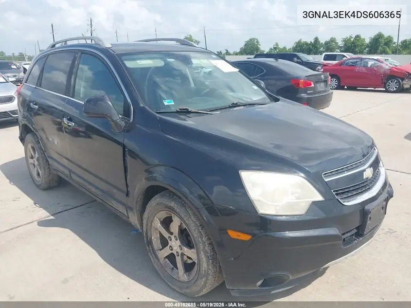 2013 Chevrolet Captiva Sport Lt VIN: 3GNAL3EK4DS606365 Lot: 45162685