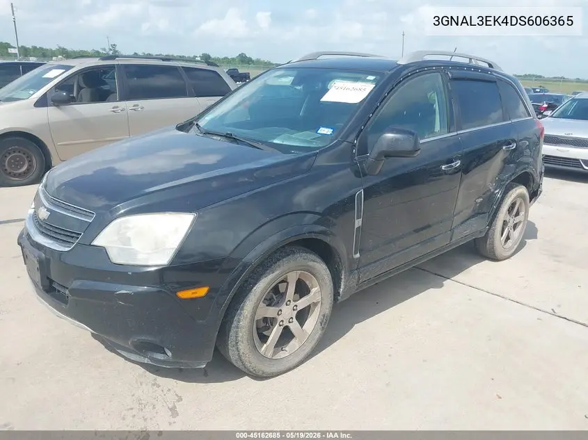 2013 Chevrolet Captiva Sport Lt VIN: 3GNAL3EK4DS606365 Lot: 45162685