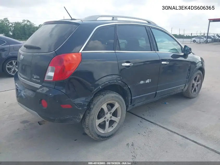 2013 Chevrolet Captiva Sport Lt VIN: 3GNAL3EK4DS606365 Lot: 45162685