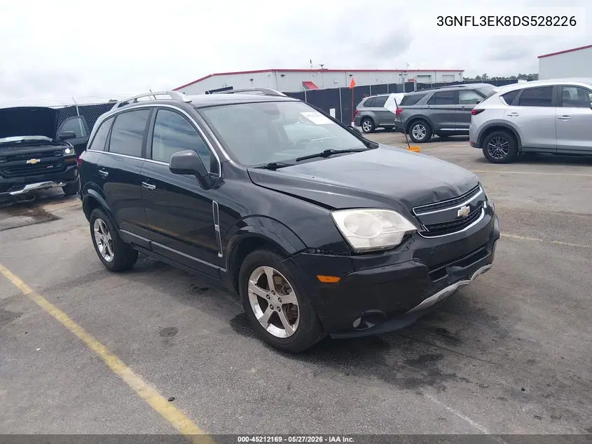 2013 Chevrolet Captiva Sport Lt VIN: 3GNFL3EK8DS528226 Lot: 45212169