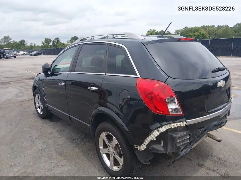 2013 Chevrolet Captiva Sport Lt VIN: 3GNFL3EK8DS528226 Lot: 45212169