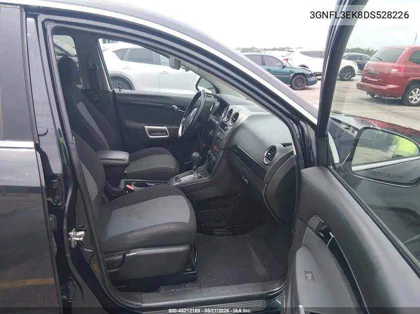 2013 Chevrolet Captiva Sport Lt VIN: 3GNFL3EK8DS528226 Lot: 45212169