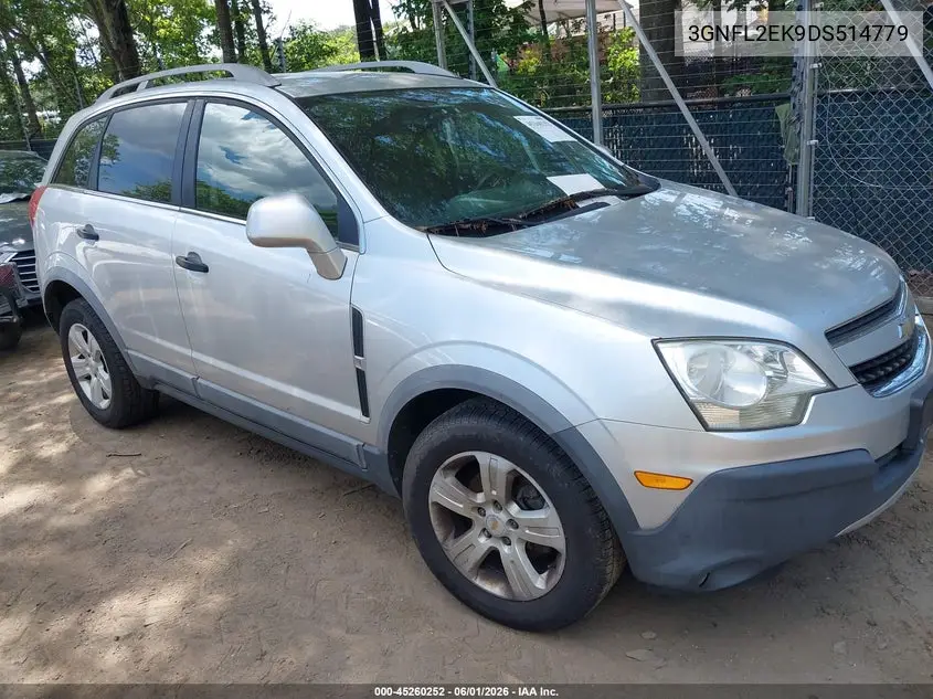 2013 Chevrolet Captiva Sport 2Ls VIN: 3GNFL2EK9DS514779 Lot: 45260252