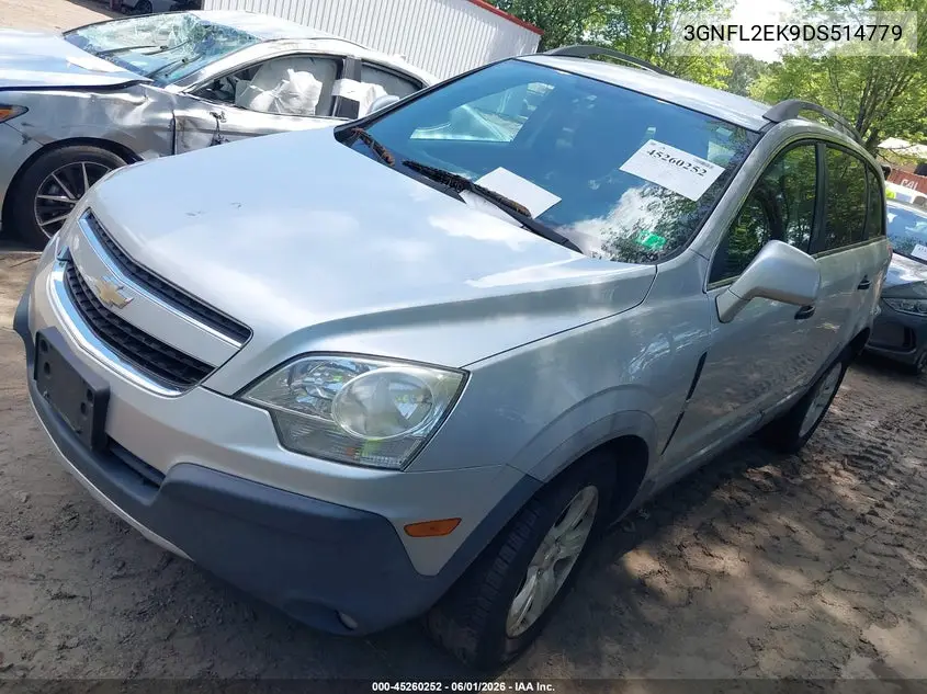 2013 Chevrolet Captiva Sport 2Ls VIN: 3GNFL2EK9DS514779 Lot: 45260252