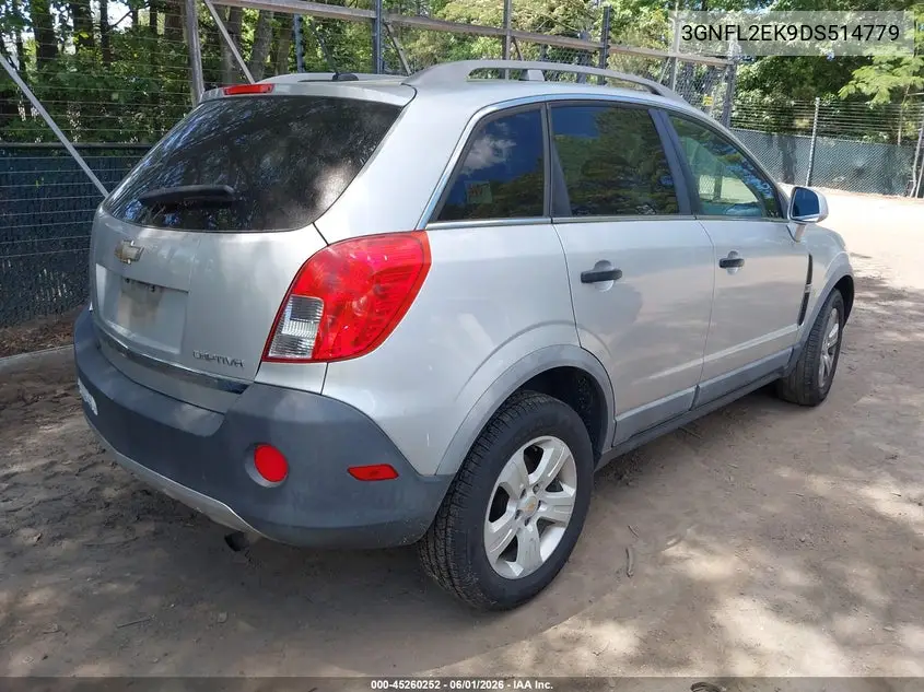2013 Chevrolet Captiva Sport 2Ls VIN: 3GNFL2EK9DS514779 Lot: 45260252