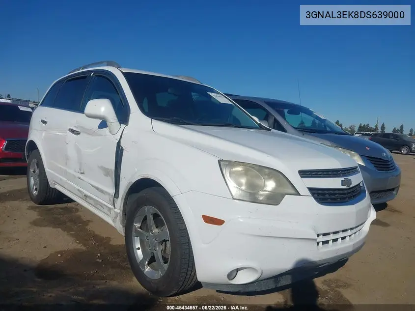 2013 Chevrolet Captiva Sport Lt VIN: 3GNAL3EK8DS639000 Lot: 45434657