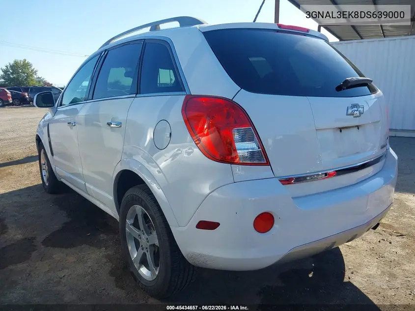 2013 Chevrolet Captiva Sport Lt VIN: 3GNAL3EK8DS639000 Lot: 45434657