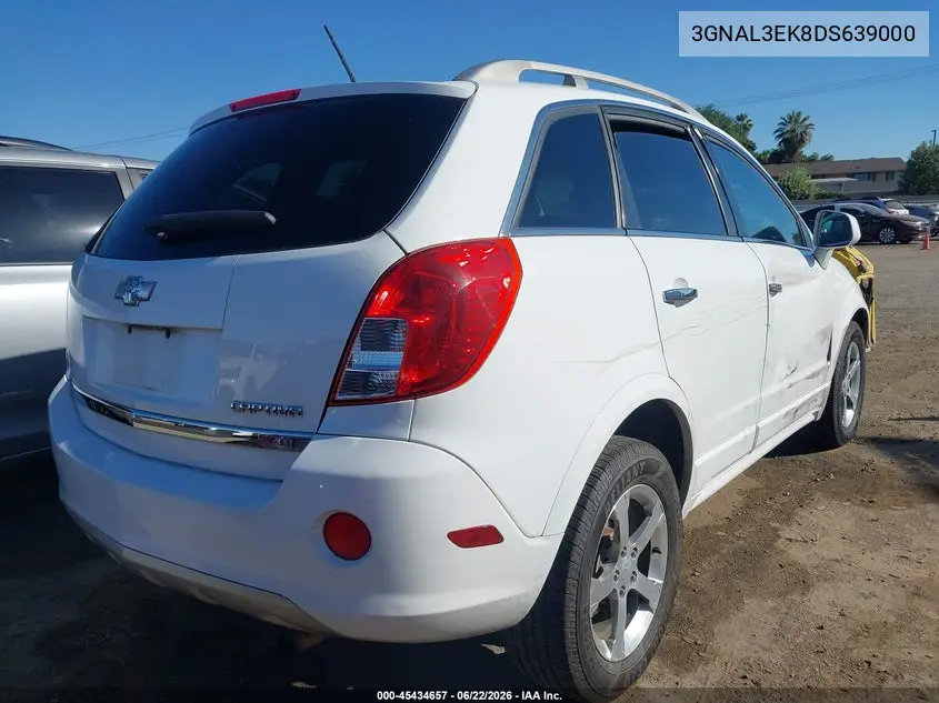 2013 Chevrolet Captiva Sport Lt VIN: 3GNAL3EK8DS639000 Lot: 45434657