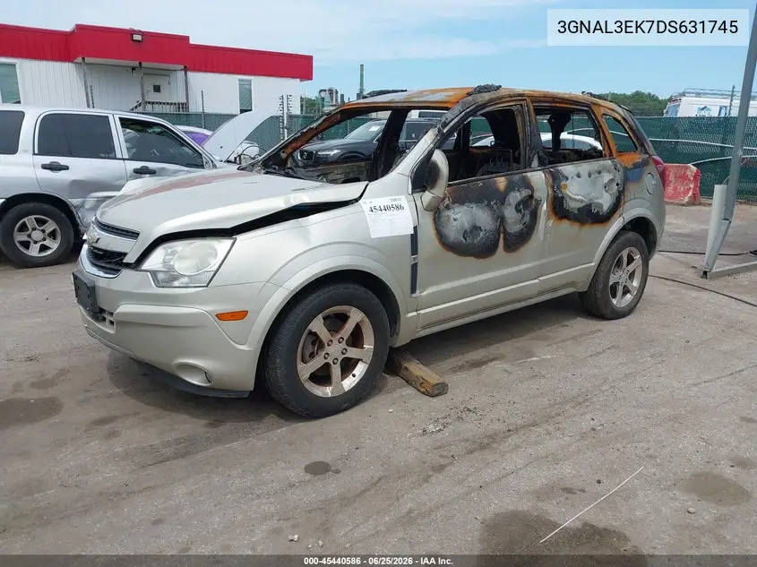 2013 Chevrolet Captiva Sport Fleet Lt VIN: 3GNAL3EK7DS631745 Lot: 45440586