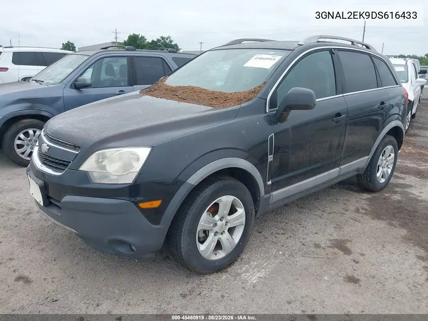 2013 Chevrolet Captiva Sport Fleet Ls VIN: 3GNAL2EK9DS616433 Lot: 45460919