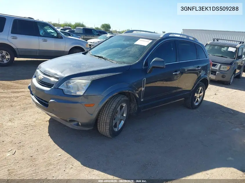 2013 Chevrolet Captiva Sport Fleet Lt VIN: 3GNFL3EK1DS509288 Lot: 45505526
