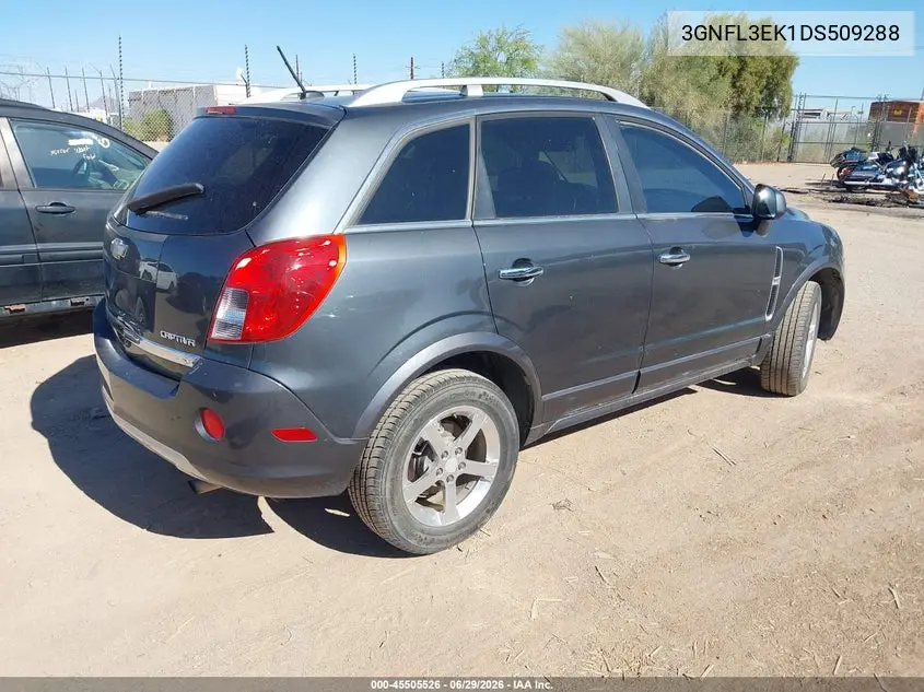 2013 Chevrolet Captiva Sport Fleet Lt VIN: 3GNFL3EK1DS509288 Lot: 45505526