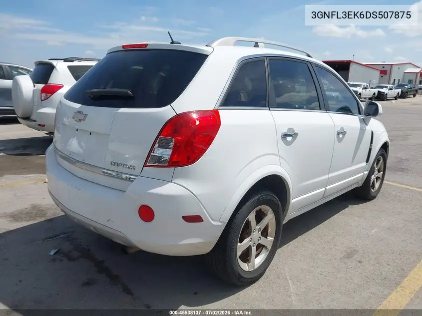 2013 Chevrolet Captiva Sport Fleet Lt VIN: 3GNFL3EK6DS507875 Lot: 45538137