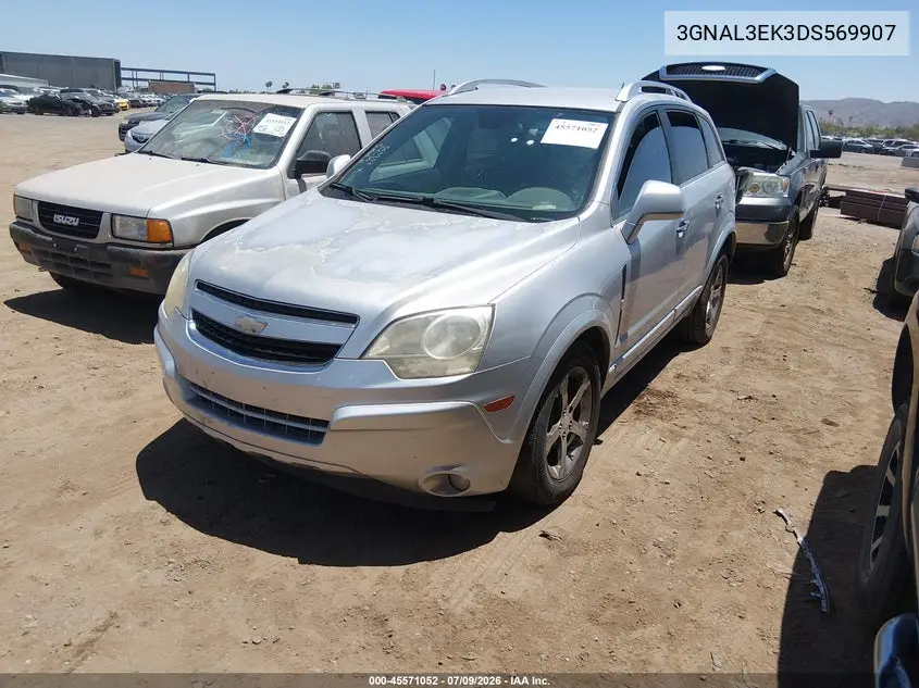 2013 Chevrolet Captiva Sport Fleet Lt VIN: 3GNAL3EK3DS569907 Lot: 45571052