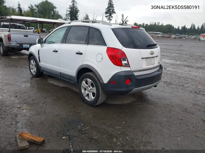 2013 Chevrolet Captiva Sport Fleet Ls VIN: 3GNAL2EK5DS580191 Lot: 45595950