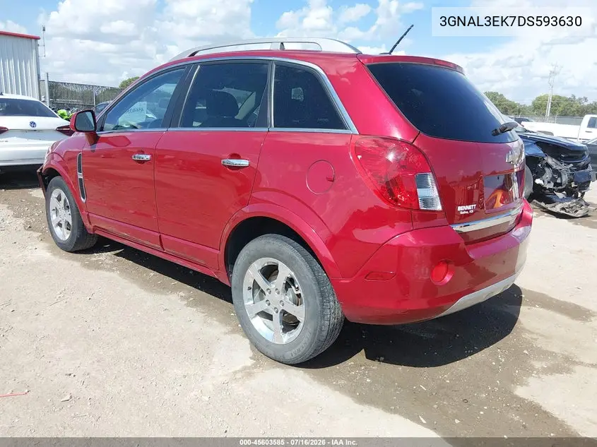 2013 Chevrolet Captiva Sport Fleet Lt VIN: 3GNAL3EK7DS593630 Lot: 45603585