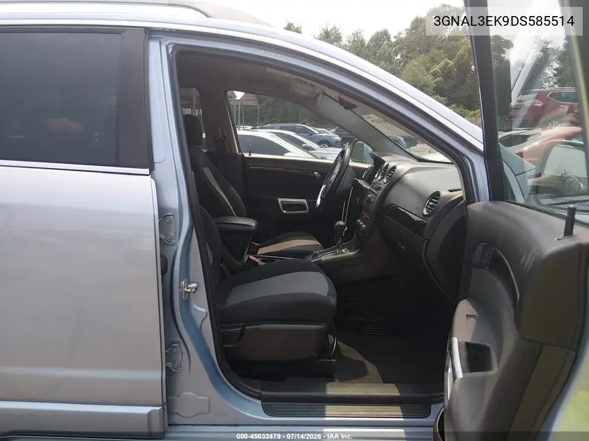 2013 Chevrolet Captiva Sport Fleet Lt VIN: 3GNAL3EK9DS585514 Lot: 45632479