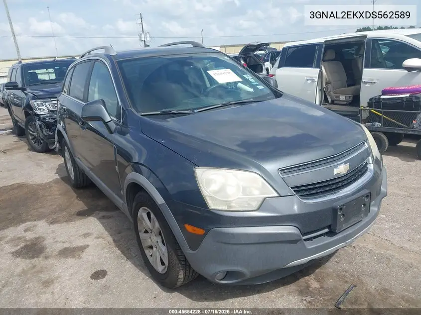 2013 Chevrolet Captiva Sport Fleet Ls VIN: 3GNAL2EKXDS562589 Lot: 45654228