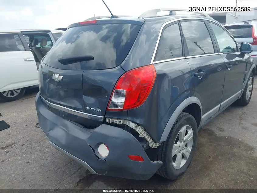 2013 Chevrolet Captiva Sport Fleet Ls VIN: 3GNAL2EKXDS562589 Lot: 45654228
