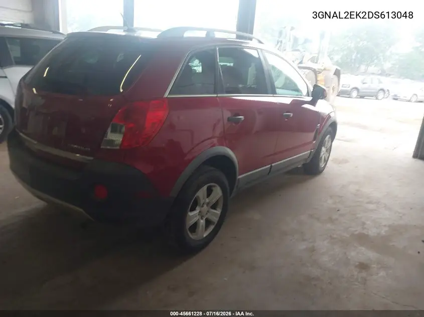2013 Chevrolet Captiva Sport 2Ls VIN: 3GNAL2EK2DS613048 Lot: 45661228