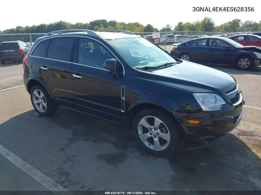 2014 Chevrolet Captiva Sport Ltz VIN: 3GNAL4EK4ES628356 Lot: 43216775