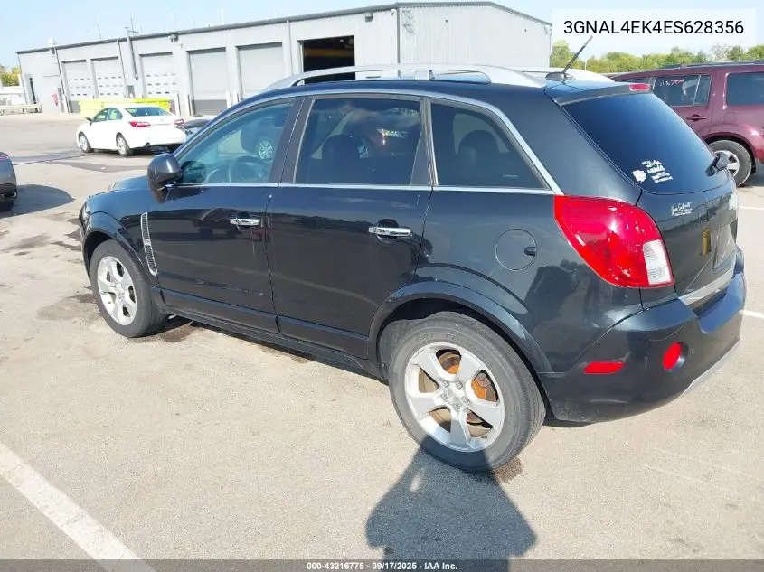 2014 Chevrolet Captiva Sport Ltz VIN: 3GNAL4EK4ES628356 Lot: 43216775