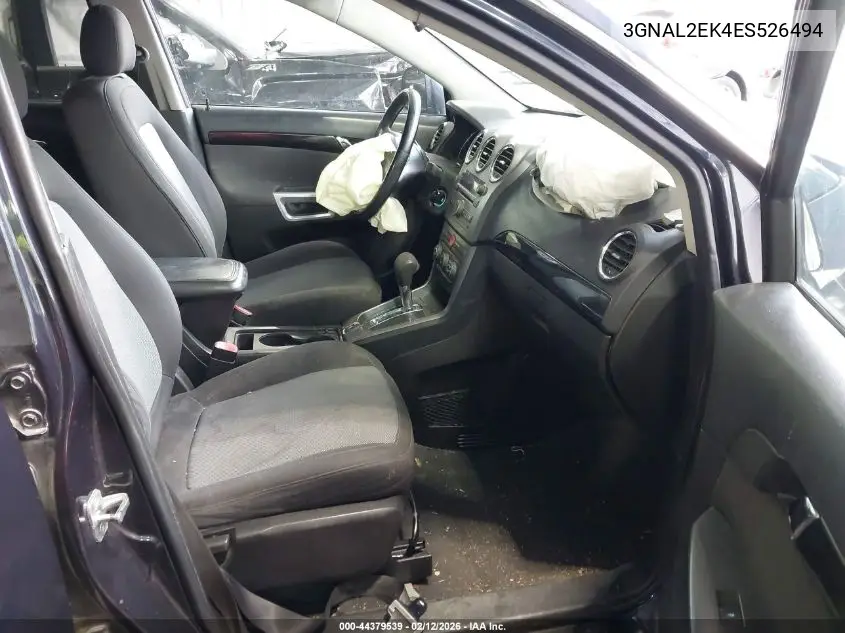 2014 Chevrolet Captiva Sport 2Ls VIN: 3GNAL2EK4ES526494 Lot: 44379539