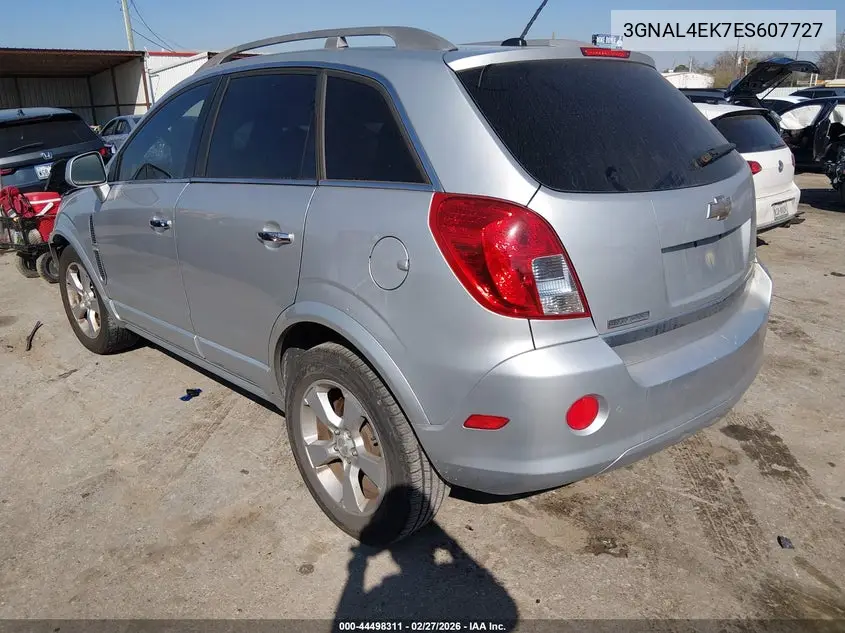 2014 Chevrolet Captiva Sport Ltz VIN: 3GNAL4EK7ES607727 Lot: 44498311