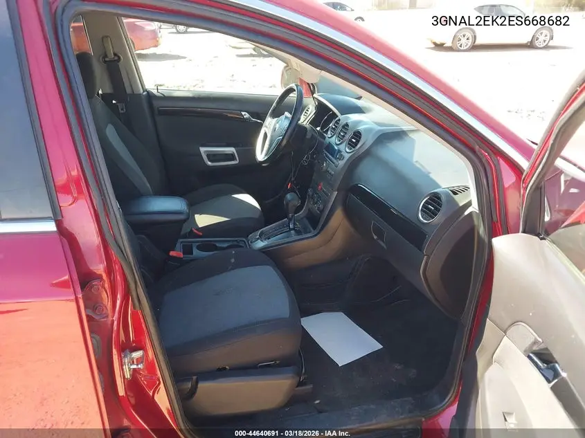 2014 Chevrolet Captiva Sport 2Ls VIN: 3GNAL2EK2ES668682 Lot: 44640691
